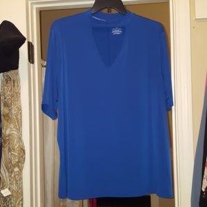 Royal blue top